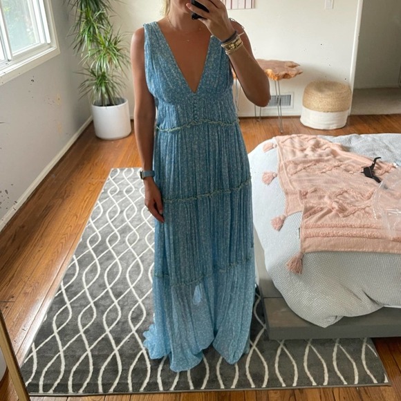 Jonathan Simkhai Mellie Floral Maxi S - Picture 11 of 15